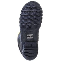 LaCrosse Boots: Men's 00267220 Steel Toe Waterproof EH Black Premium Knee Boots