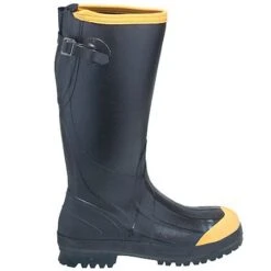 LaCrosse Boots: Black 426050 Waterproof Insulated Safety Toe EH Alpha Boots -Boots Hub Shop lacrosse 426050 o 01