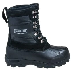 LaCrosse Boots: Men's 600802 Black Waterproof Outpost II Boots -Boots Hub Shop lacrosse 600802 o 01