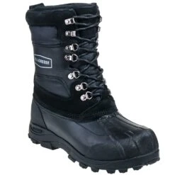 LaCrosse Boots: Men's 600802 Black Waterproof Outpost II Boots -Boots Hub Shop lacrosse 600802 p 01