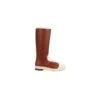 Tingley Boot: Unisex MB916B Brown Steel Toe Pylon Metatarsal Guard Rubber Pull On Boot