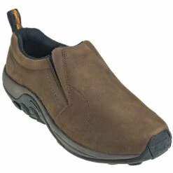 Merrell Shoes: Men's J63839W Brown Nubuck Jungle Moc Slip-On Shoes -Boots Hub Shop merrell j63839w p 01