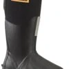 Matterhorn Boots: Men's MT203 Black Steel Toe 16" Mud Jumper Metguard Puncture Resisting Rubber Boot