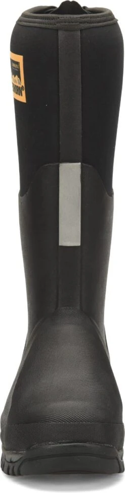 Matterhorn Boots: Men's MT203 Black Steel Toe 16" Mud Jumper Metguard Puncture Resisting Rubber Boot -Boots Hub Shop mt203 500xauto toe