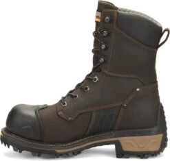 Matterhorn Boots: Men's MT2560 Brown 8” Maximus 2.0 Composite Toe Waterproof Logger Work Boot -Boots Hub Shop mt2560 500xauto instep