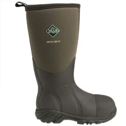 Muck Boots: Men's ACP STL Brown Waterproof Arctic Pro Steel Toe Extreme Conditions Work Boots -Boots Hub Shop muck acp stl o 01