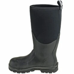 Muck Boots: Men's CHS META Black Insulated Chore Met Guard Steel Toe EH Boots -Boots Hub Shop muck chs meta i 01