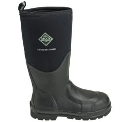 Muck Boots: Men's CHS META Black Insulated Chore Met Guard Steel Toe EH Boots -Boots Hub Shop muck chs meta o 01 1