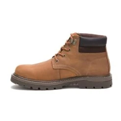 Caterpillar Boots: Men's P51032 Brown Outbase Waterproof Work Boot -Boots Hub Shop p51032 4edit