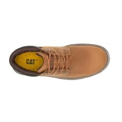 Caterpillar Boots: Men's P51032 Brown Outbase Waterproof Work Boot -Boots Hub Shop p51032 7edit