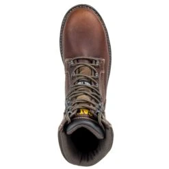 Caterpillar Boots: Men's Indiana 2.0 90870 Brown Steel Toe 8-Inch Work Boots -Boots Hub Shop p90870 6