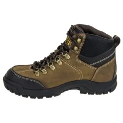 Caterpillar Boots: Men's 6 Inch Brown P90935 Threshold Waterproof Steel Toe Work Boots -Boots Hub Shop p90935 5