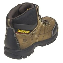 Caterpillar Boots: Men's 6 Inch Brown P90935 Threshold Waterproof Steel Toe Work Boots
