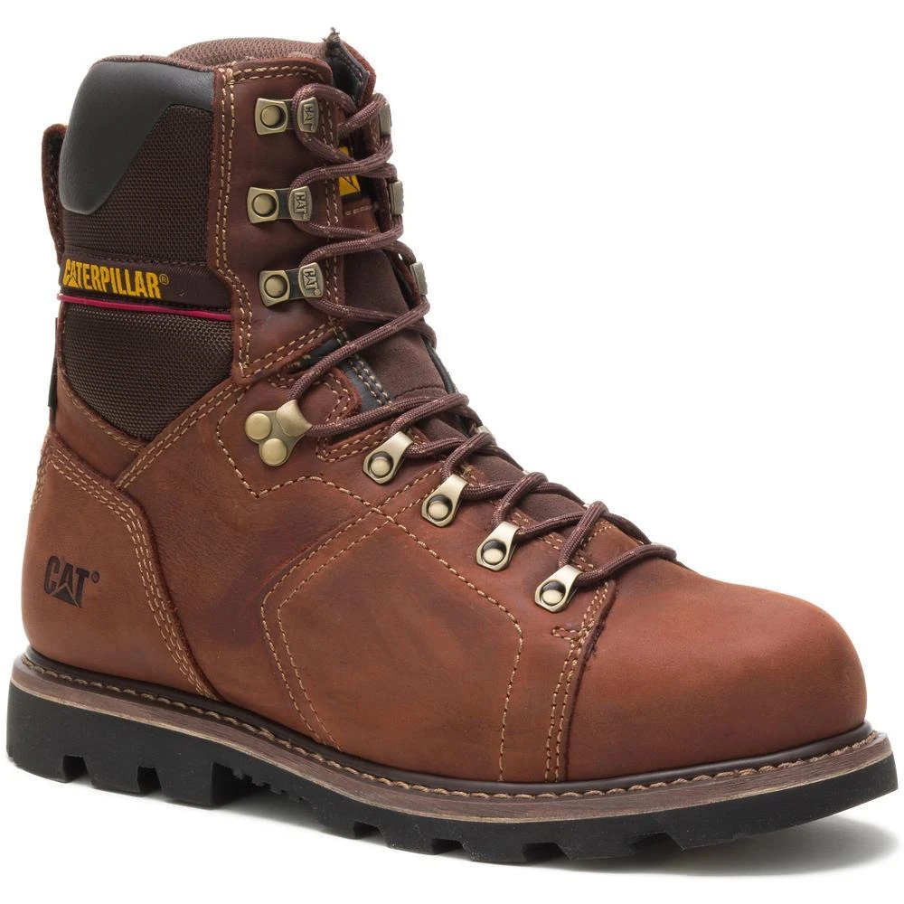 Caterpillar Boots: Men's Alaska 2.0 P90979 Brown Waterproof Thinsulate Steel Toe Boots 1 Caterpillar Boots: Men's Alaska 2.0 P90979 Brown Waterproof Thinsulate Steel Toe Boots