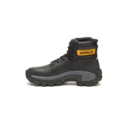 Caterpillar Boots: Men's P91287 Black Steel Toe Invader Hi EH Hiker Work Boot -Boots Hub Shop p91287 3edit