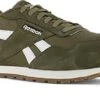 Reebok Shoes: Men's RB1980 Olive White Composite Toe EH Classic Work Shoe