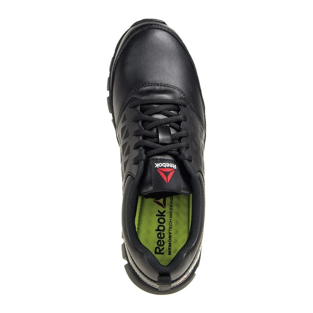 Reebok Shoes: Men's Black Alloy Toe RB4047 Sublite Cushion EH Athletic Work Shoes 2 Reebok Shoes: Men's Black Alloy Toe RB4047 Sublite Cushion EH Athletic Work Shoes - Image 2