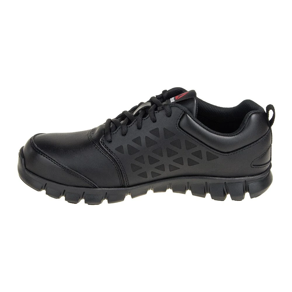Reebok Shoes: Men's Black Alloy Toe RB4047 Sublite Cushion EH Athletic Work Shoes 5 Reebok Shoes: Men's Black Alloy Toe RB4047 Sublite Cushion EH Athletic Work Shoes - Image 5