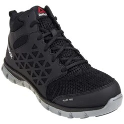 Reebok Shoes: Men's ESD Sublite Cushion RB4141 Black Alloy Toe Mid Shoes 13 Reebok Shoes: Men's ESD Sublite Cushion RB4141 Black Alloy Toe Mid Shoes -Boots Hub Shop rb4141 1 1