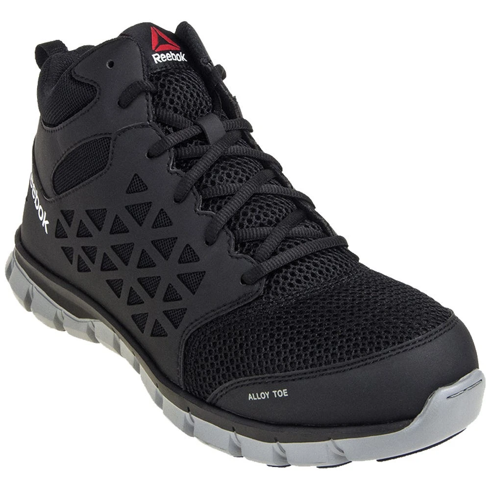 Reebok Shoes: Men's ESD Sublite Cushion RB4141 Black Alloy Toe Mid Shoes 7 Reebok Shoes: Men's ESD Sublite Cushion RB4141 Black Alloy Toe Mid Shoes - Image 7