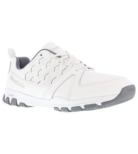 Reebok Shoes: Men's RB4442 White Sublite Work Static Dissipative Slip Resistant Athletic Shoe 4 Reebok Shoes: Men's RB4442 White Sublite Work Static Dissipative Slip Resistant Athletic Shoe - Image 4