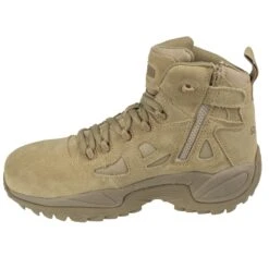 Reebok Boots: Men's Tan RB8694 Rapid Response EH Composite Toe Military Boots -Boots Hub Shop rb8694 4