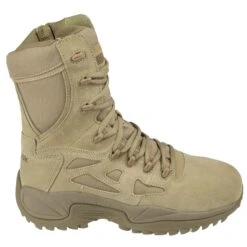Reebok Boots: Men's Tan RB8894 Rapid Response EH Composite Toe Military Boots 12 Reebok Boots: Men's Tan RB8894 Rapid Response EH Composite Toe Military Boots -Boots Hub Shop rb8894 2