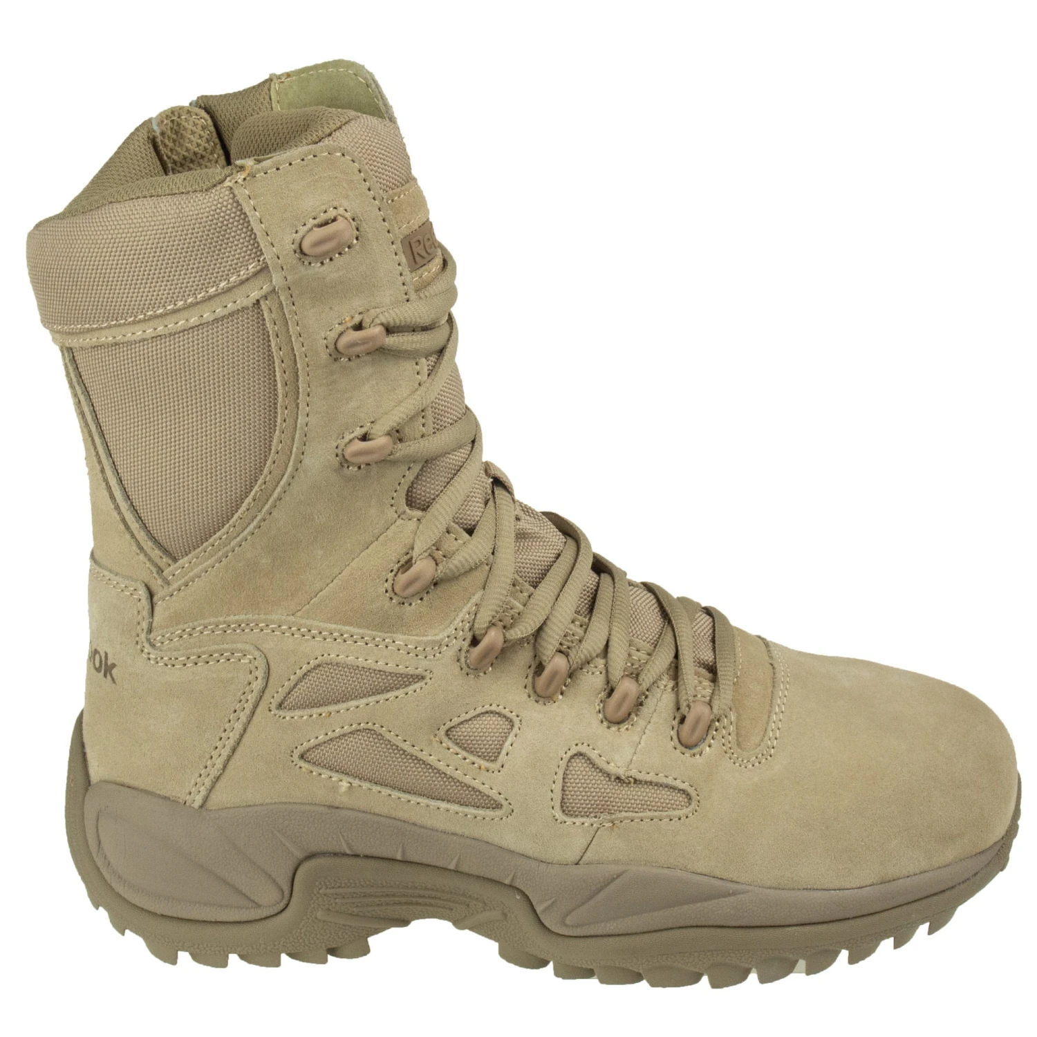 Reebok Boots: Men's Tan RB8894 Rapid Response EH Composite Toe Military Boots 6 Reebok Boots: Men's Tan RB8894 Rapid Response EH Composite Toe Military Boots - Image 6