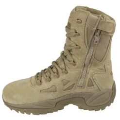Reebok Boots: Men's Tan RB8894 Rapid Response EH Composite Toe Military Boots 10 Reebok Boots: Men's Tan RB8894 Rapid Response EH Composite Toe Military Boots -Boots Hub Shop rb8894 4