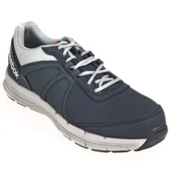 Reebok Shoes: Men's Navy Blue RB3502 EH Steel Toe Grey Guide Performance Cross Trainers -Boots Hub Shop reebok rb3502 p 01