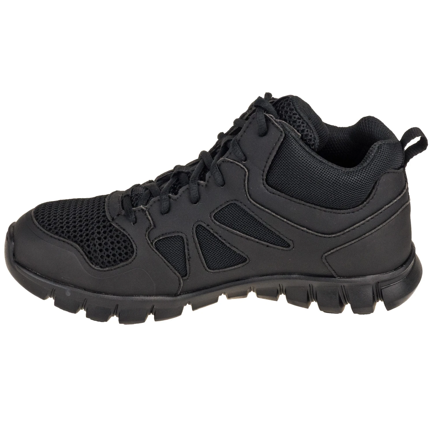 Reebok Boots: Men's Sublite Non-Metallic Black RB8405 Slip-Resistant Duty Boots 3 Reebok Boots: Men's Sublite Non-Metallic Black RB8405 Slip-Resistant Duty Boots - Image 3