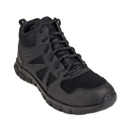 Reebok Boots: Men's Sublite Non-Metallic Black RB8405 Slip-Resistant Duty Boots 12 Reebok Boots: Men's Sublite Non-Metallic Black RB8405 Slip-Resistant Duty Boots -Boots Hub Shop reebok rb8405 p 01