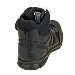 Reebok Boots: Men's 6-Inch RB8605 EH Black Sublite Cushion Side Zip Tactical Boots -Boots Hub Shop reebok rb8605 b 01