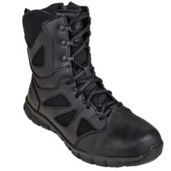Reebok Boots: Men's RB8805 Black EH Non-Metallic Tactical Sublite Cushion Boots -Boots Hub Shop reebok rb8805 p 01
