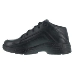 Reebok Shoes: Men's CP8275 Black Postal TCT Mid-Cut Athletic Plain Toe Shoe -Boots Hub Shop reebok cp8275 postal tct 04