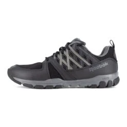 Reebok Shoes: Men's RB4015 Black Sublite Work Static Dissipative Slip Resistant Athletic Shoe 8 Reebok Shoes: Men's RB4015 Black Sublite Work Static Dissipative Slip Resistant Athletic Shoe -Boots Hub Shop reebok rb4015 sublite work left 04