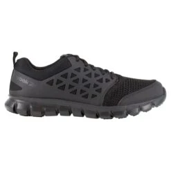 Reebok Shoes: Men's RB4035 Black Sublite Cushion ESD Slip Resistant Athletic Shoe 7 Reebok Shoes: Men's RB4035 Black Sublite Cushion ESD Slip Resistant Athletic Shoe -Boots Hub Shop reebok rb4035 rb435 sublite cushion work 01