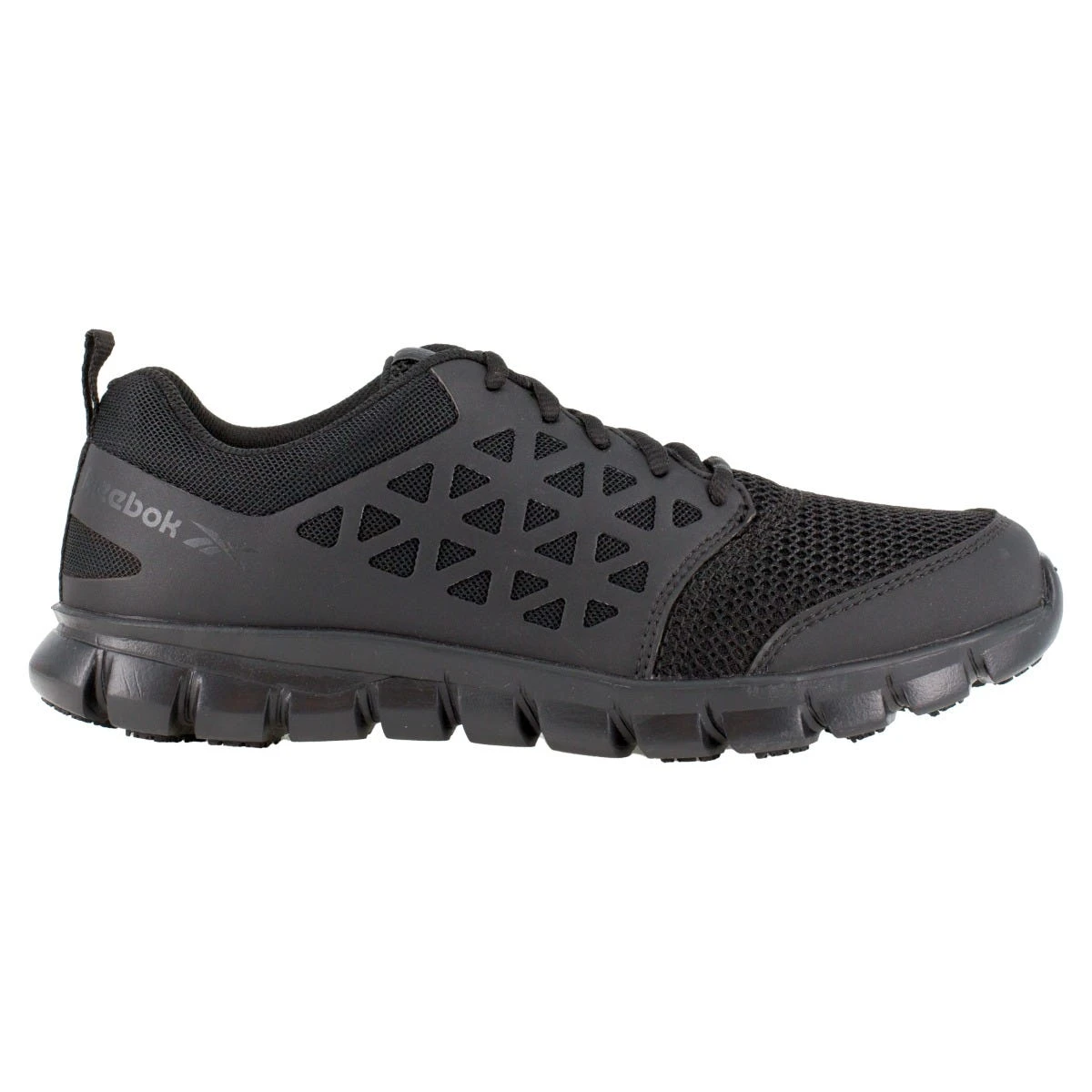 Reebok Shoes: Men's RB4035 Black Sublite Cushion ESD Slip Resistant Athletic Shoe 3 Reebok Shoes: Men's RB4035 Black Sublite Cushion ESD Slip Resistant Athletic Shoe - Image 3