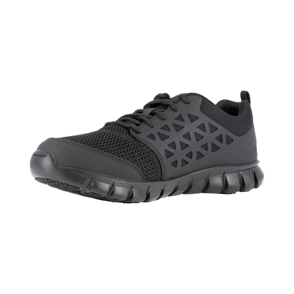 Reebok Shoes: Men's RB4035 Black Sublite Cushion ESD Slip Resistant Athletic Shoe 2 Reebok Shoes: Men's RB4035 Black Sublite Cushion ESD Slip Resistant Athletic Shoe - Image 2