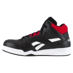 Reebok Shoes: Men's RB4132 Black/Red Composite Toe EH Slip Resistant High Top Work Sneaker 8 Reebok Shoes: Men's RB4132 Black/Red Composite Toe EH Slip Resistant High Top Work Sneaker -Boots Hub Shop reebok rb4132 bb4500 work 04