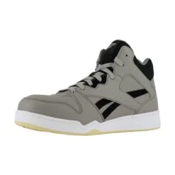 Reebok Shoes: Men's RB4136 Grey/Black Composite Toe EH Slip Resistant High Top Work Sneaker -Boots Hub Shop reebok rb4136 bb4500 03