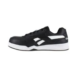 Reebok Shoes: Men's RB4162 Black/White Composite Toe EH Slip Resistant Low Cut Work Sneaker -Boots Hub Shop reebok rb4162 bb4500 work 04