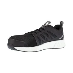 Reebok Shoes: Men's RB4311 Black White Composite Toe Athletic Work Shoe -Boots Hub Shop reebok rb4311 fusion flexweave work 03