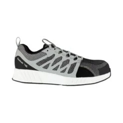 Reebok Shoes: Men's RB4312 Grey White Composite Toe Athletic Work Shoe -Boots Hub Shop reebok rb4312 fusion flexweave work 01