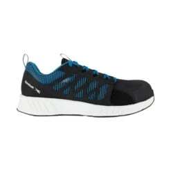 Reebok Shoes: Men's RB4314 Black Fusion Flexweave EH Composite Toe Slip Resistant Athletic Shoe -Boots Hub Shop reebok rb4314 fusion flexweave work 01