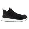 Reebok Shoes: Men's RB4316 Black White Fusion Flexweave Mid Composite Toe Slip Resistant Athletic Work Shoe