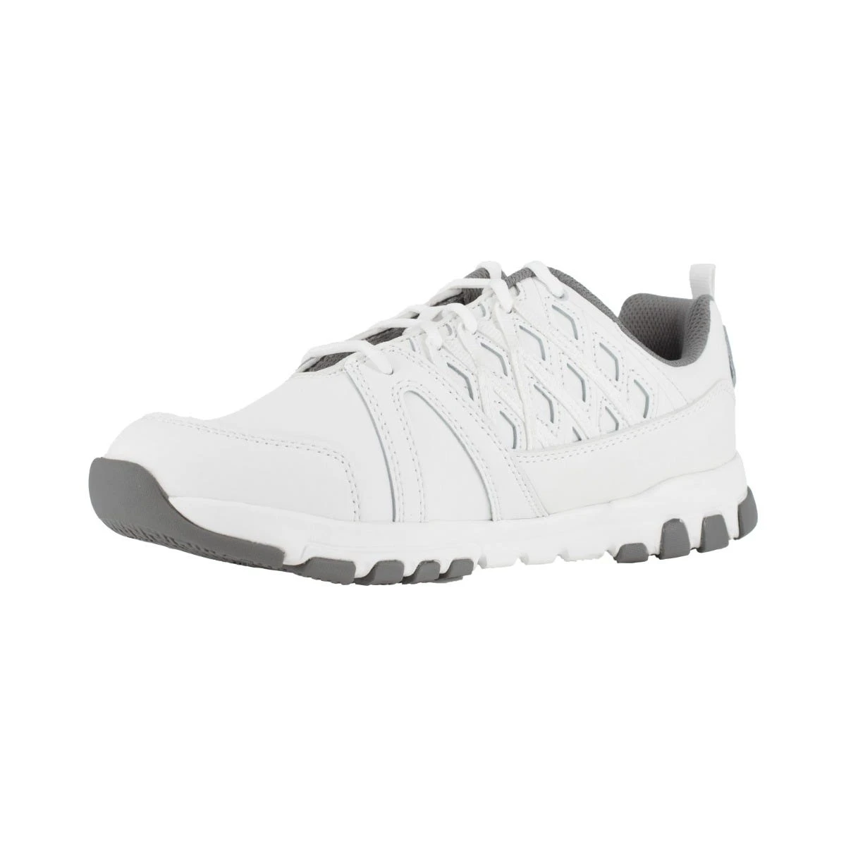 Reebok Shoes: Men's RB4442 White Sublite Work Static Dissipative Slip Resistant Athletic Shoe 3 Reebok Shoes: Men's RB4442 White Sublite Work Static Dissipative Slip Resistant Athletic Shoe - Image 3