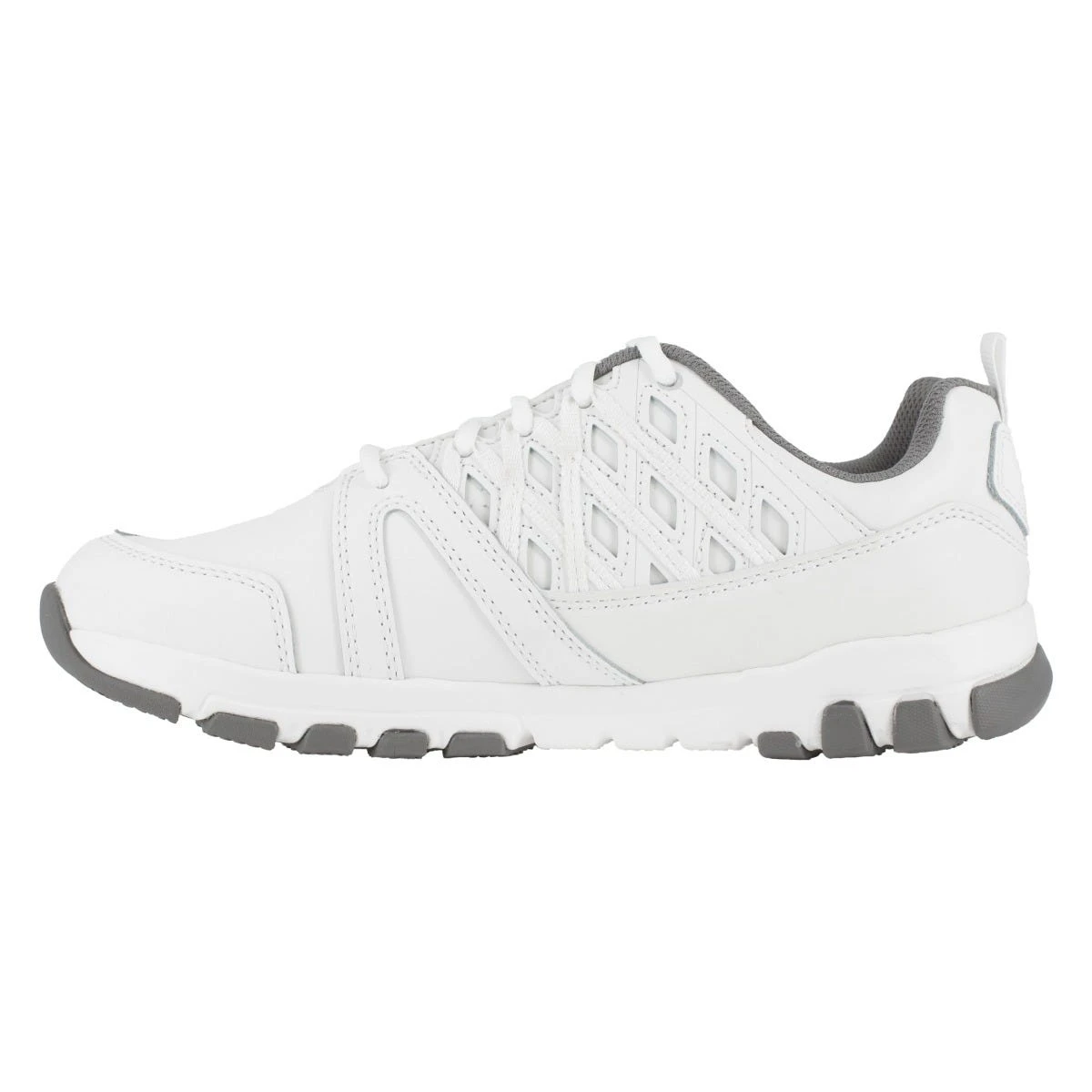 Reebok Shoes: Men's RB4442 White Sublite Work Static Dissipative Slip Resistant Athletic Shoe 2 Reebok Shoes: Men's RB4442 White Sublite Work Static Dissipative Slip Resistant Athletic Shoe - Image 2