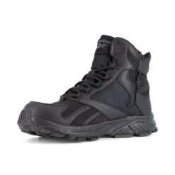 Reebok Boots: Men's RB6650 Black Soft Toe 6" Trail Running Tactical EH Work Boot -Boots Hub Shop reebok rb6650 hyperium tactical 03edit
