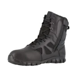 Reebok Boots: Men's RB8807 Black Duty Sublite EH Composite Toe Military Boot -Boots Hub Shop reebok rb8807 sublite cushion tactical 03